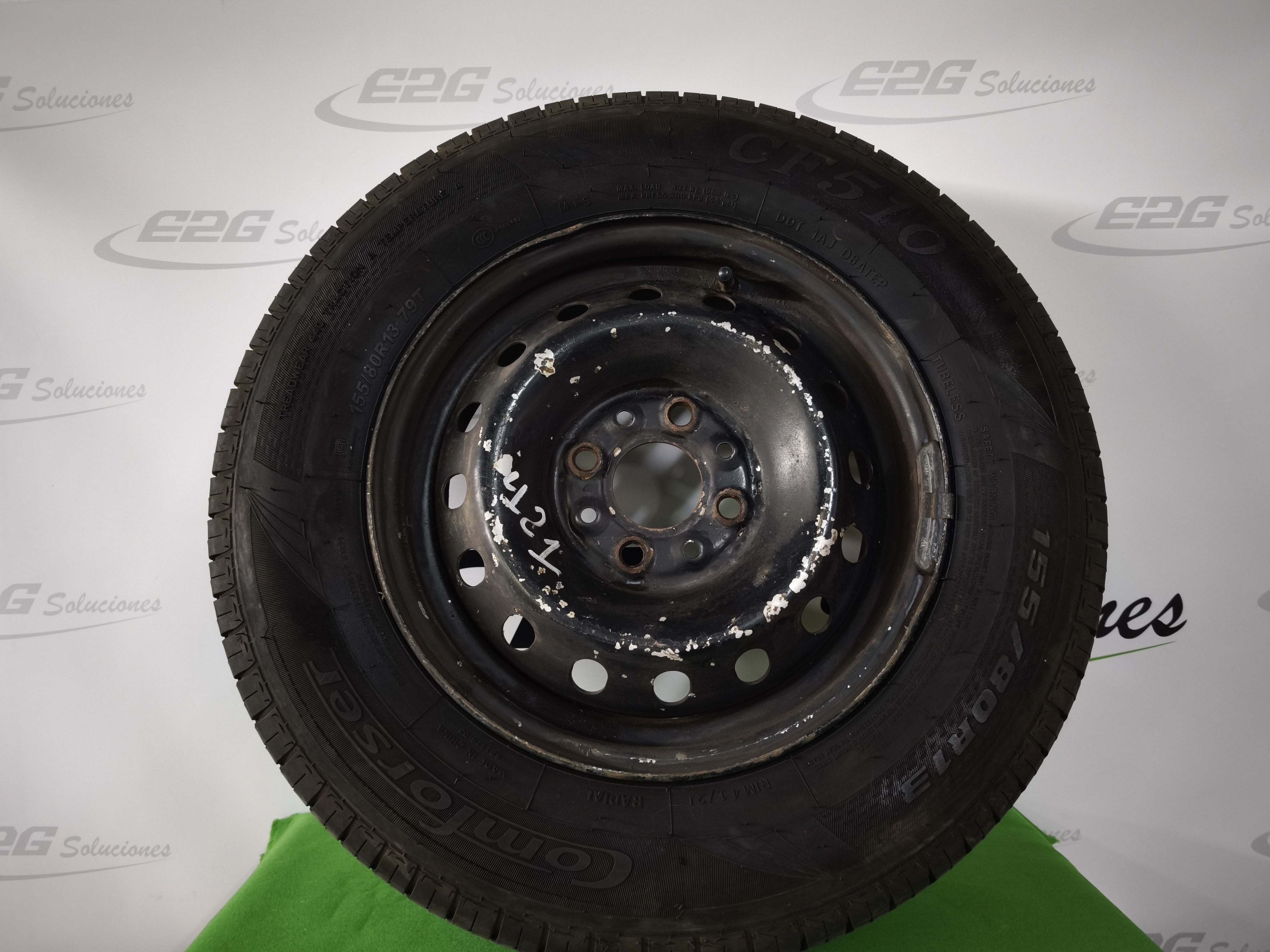 galeria LLANTA 13´ Y NEUMATICO FIAT PANDA 13´